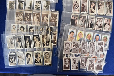 Lot 171 - Celebrities and Personality Themed Cigarette Card Sets (50)