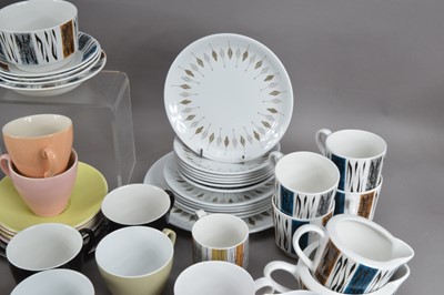 Lot 76 - A large collection of assorted mid 20th century tea and coffee wares
