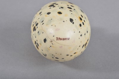 Lot 112 - A Victorian novelty porcelain and silver topped scent bottle