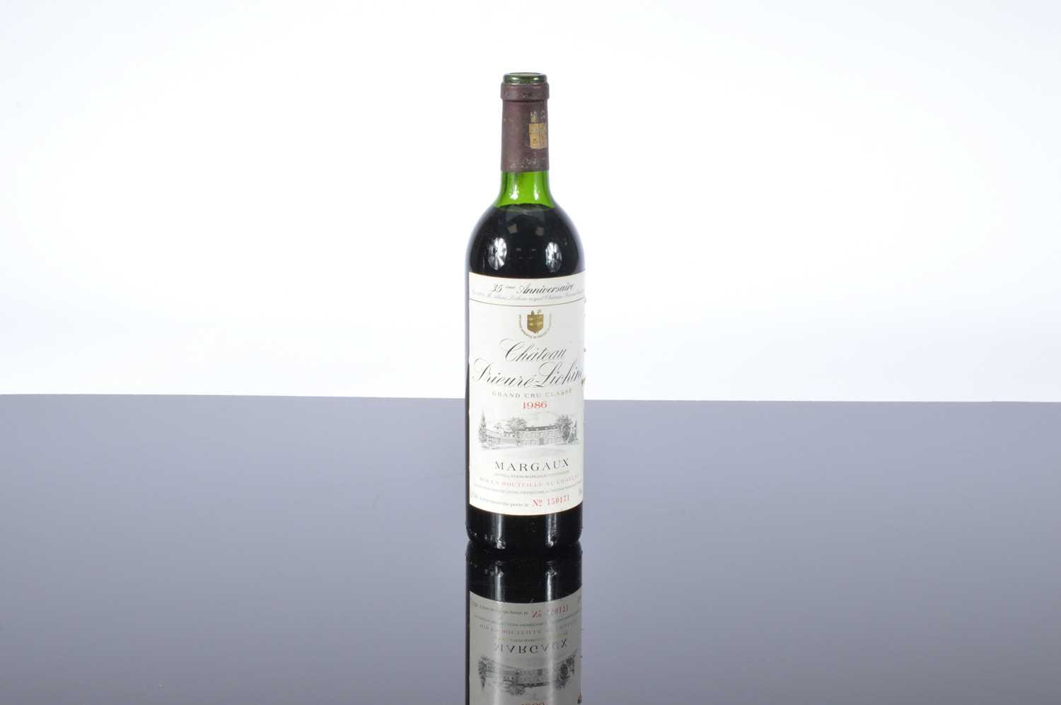 Lot 2 - One bottle of Chateau Prieure Lichine GCC 1986