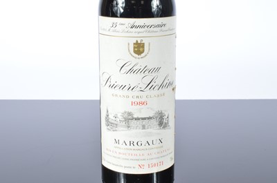 Lot 2 - One bottle of Chateau Prieure Lichine GCC 1986