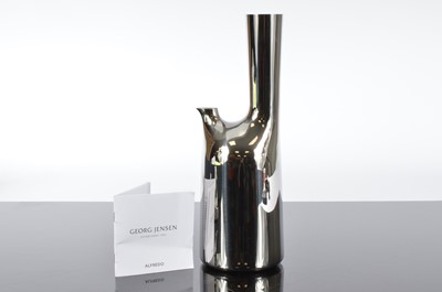 Lot 130 - A modern Georg Jensen Alfredo stainless steel carafe