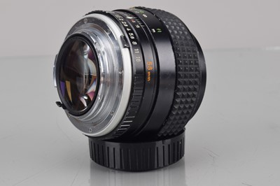 Lot 48 - A Minolta MC Rokkor-PG 58mm f/1.2 Lens