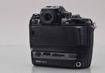Lot 64 - A Nikon F4 SLR Camera