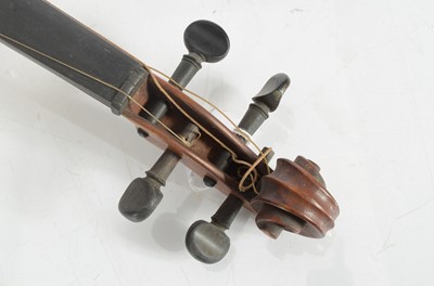 Lot 554 - Violin / Bow