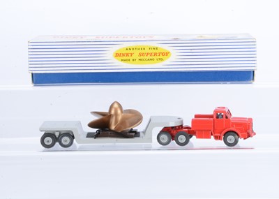 Lot 16 - A Dinky Supertoys 986 Mighty Antar Low Loader With Propeller