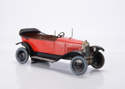 Lot 443 - Les Jouet Citroen Tinplate Clockwork Torpedo B2