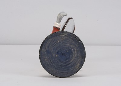 Lot 13 - A late 19th century Thüringen anthropomorphic wolf nodder
