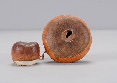 Lot 20 - A papier-mâché novelty cottage loaf with pop-up Joseph Chamberlain, circa 1905