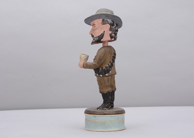 Lot 32 - A late 19th century Piet Joubert composition nodder chocolate box