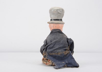 Lot 63 - A late 19th century Thüringen composition Ally Sloper puppet