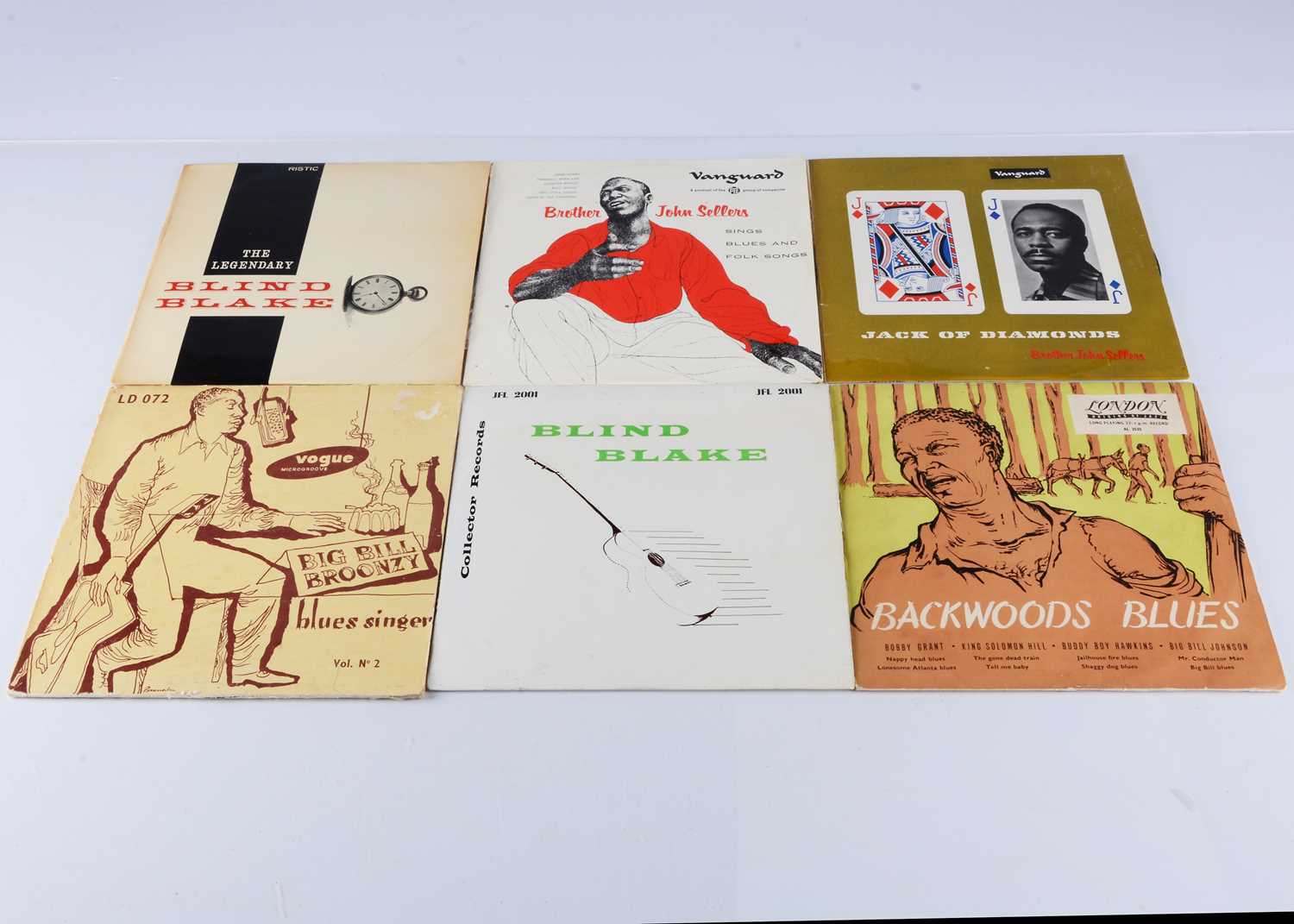 Lot 26 - Blues 10" LPs