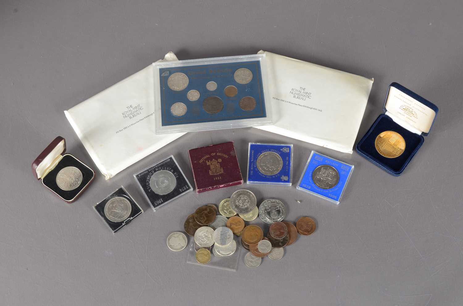 Lot 23 - A small collection of British Coinage