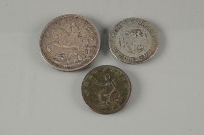 Lot 58 - A small quantity of British and world coinage