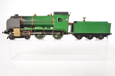 Lot 816 - An LBSC Bat 0 Gauge Live Steam Gas Fired  Schools type 4-4-0 Locomotive and Tender