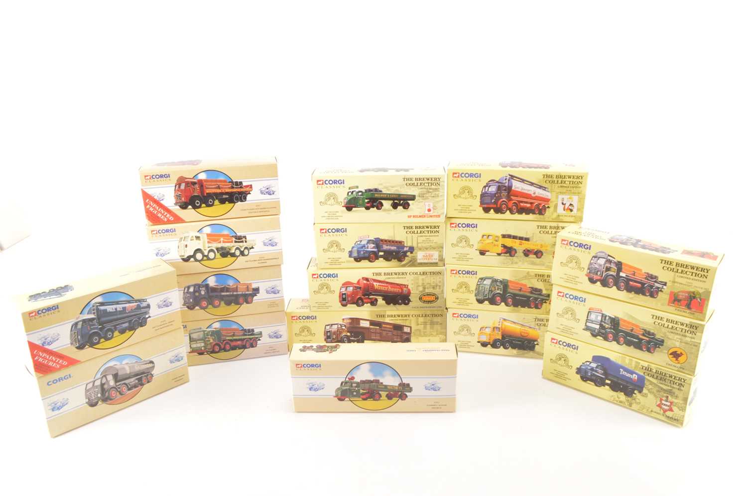Lot 26 - Corgi Classics Vintage Brewery Commercial Vehicles (18)