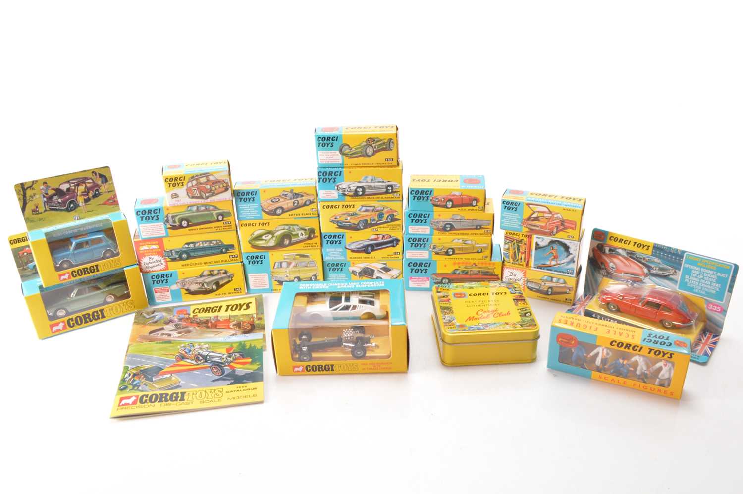 Lot 54 - Corgi and Dinky Reissued Models (24)