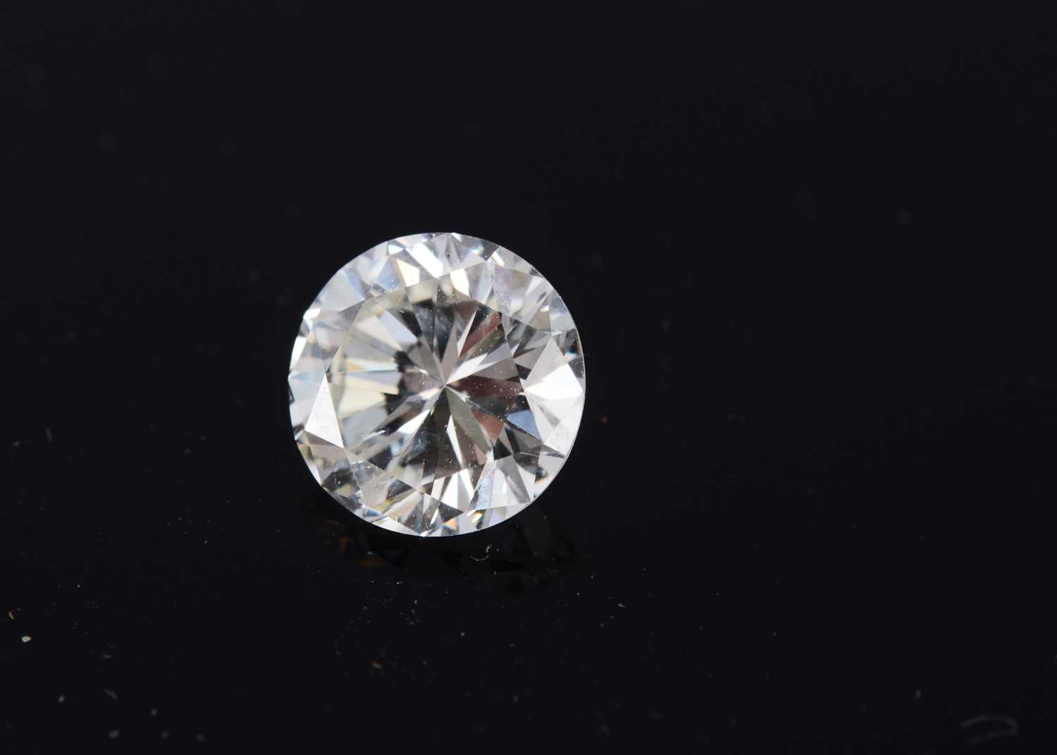 Lot 186 - An unmounted brilliant cut  1.40 cts diamond