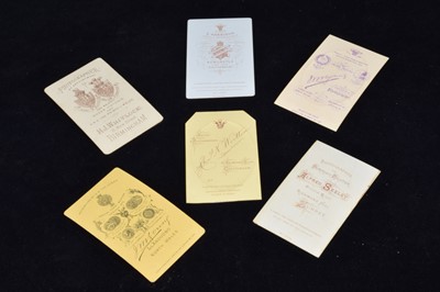Lot 7 - Cartes De Viste