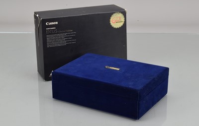 Lot 39 - A Canon IXUS IX240 Limited Edition 60th Anniversary APS Camera