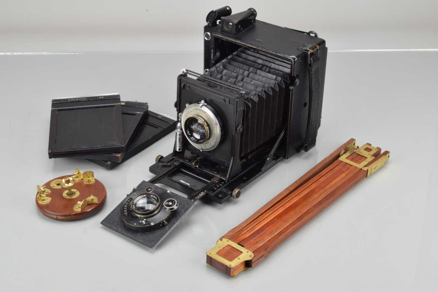 Lot 51 - An Anniversary Speed Graphic 4x5'' Camera