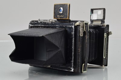 Lot 59 - A Plaubel Makina II 4.5 x 6cm Folding Strut Camera