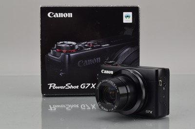 Lot 70 - A Canon PowerShot G7X Digital Camera