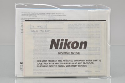 Lot 127 - A Nikon F3H HP High Speed SLR Camera Body