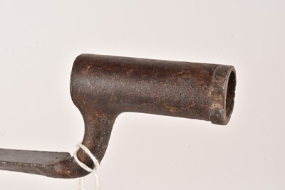 Lot 426 - A Prussian Model 1809 Socket bayonet