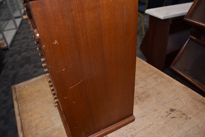 Lot 530 - A Coin/Medal Collectors Cabinet
