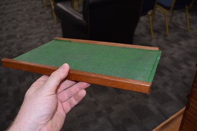 Lot 530 - A Coin/Medal Collectors Cabinet