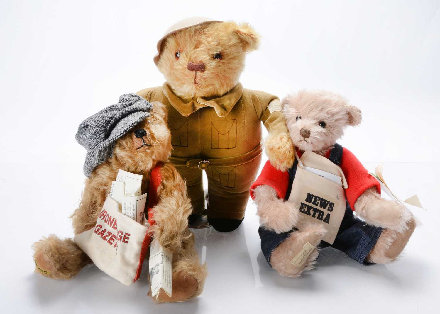 Lot 37 - Three limited edition Merrythought teddy bears