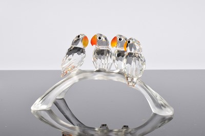 Lot 75 - Four Swarovski Birds
