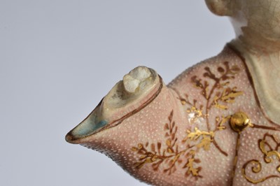 Lot 82 - Two Japanese earthenware covered jars and three other items