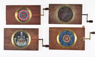 Lot 18 - Six Rotatating Kaelidoscope Magic Lanren Slides