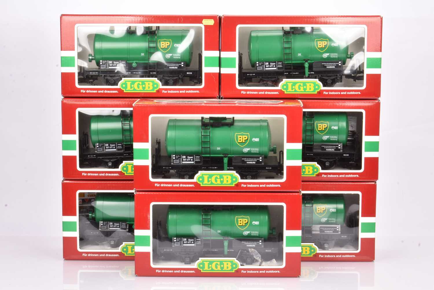 Lot 949 - LGB G Gauge Tank Wagons (8)