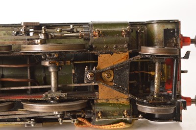 Lot 818 - 3 1/2" Inch Gauge LBSC "Betty the Mongoliper" 2-6-2 SR Green Locomotive & Tender "237 Coy R.A.S.C." No. 1650