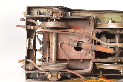 Lot 818 - 3 1/2" Inch Gauge LBSC "Betty the Mongoliper" 2-6-2 SR Green Locomotive & Tender "237 Coy R.A.S.C." No. 1650