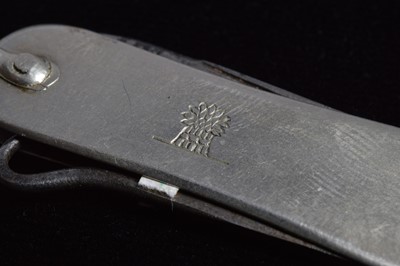 Lot 702 - An assortment of base metal and white metal Multi-Tools/Pocket Knives