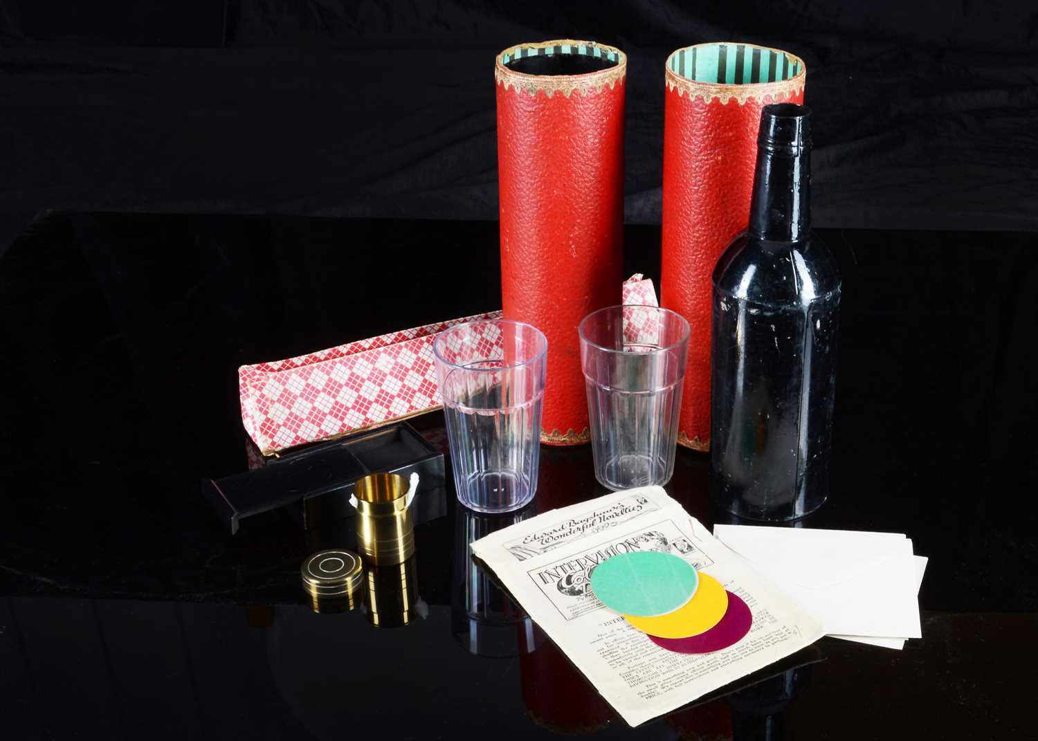 Lot 91 - A collection of five vintage magic tricks