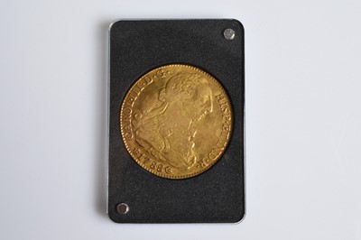 Lot 3 - A Spanish Carlos III 8 Escudo gold coin