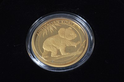 Lot 58 - A modern Perth (Australia) Mint 1/4 oz Gold Proof Koala Design Coin