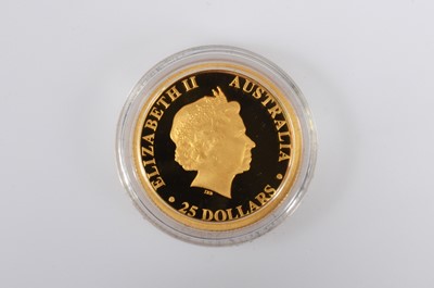 Lot 58 - A modern Perth (Australia) Mint 1/4 oz Gold Proof Koala Design Coin