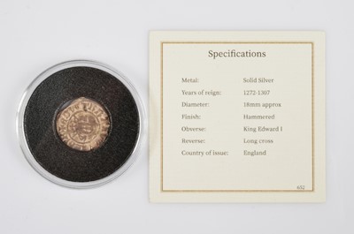 Lot 66 - An Edward I Hammered Long Cross Penny