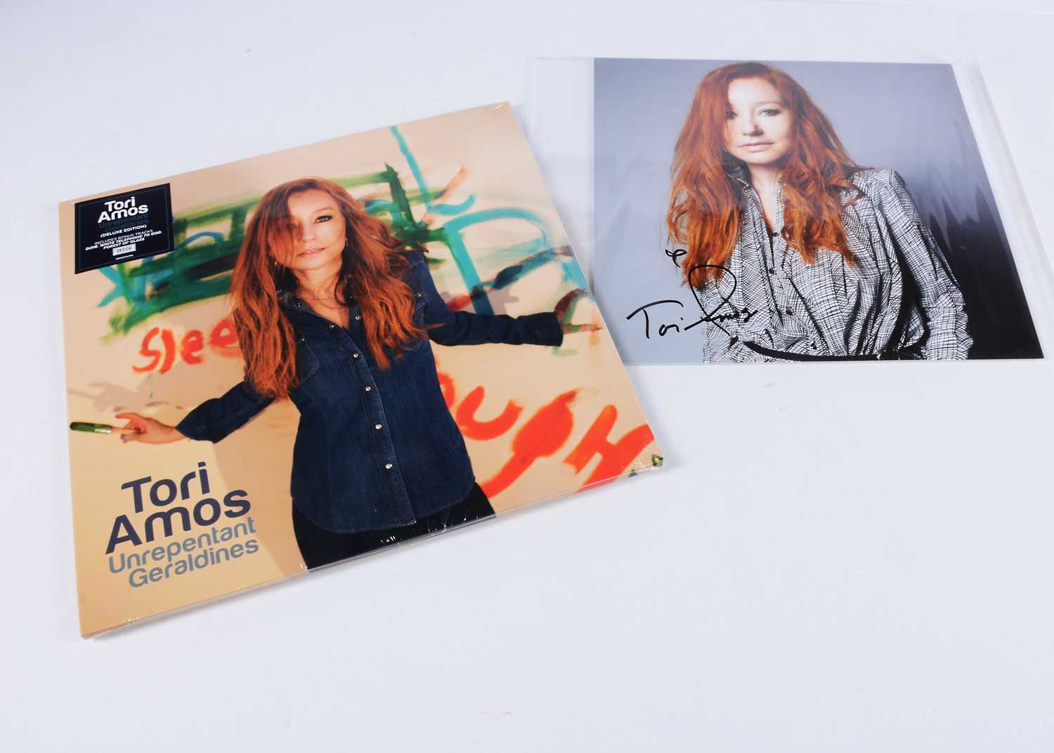 Lot 29 - Tori Amos LP / Signed