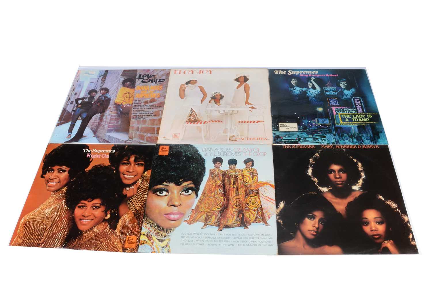 Lot 81 - Diana Ross / Supremes LPs