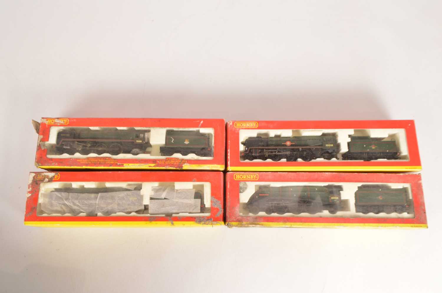 Lot 84 - Hornby Steam Locomotives and Tenders in original boxes 00 gauge (4)