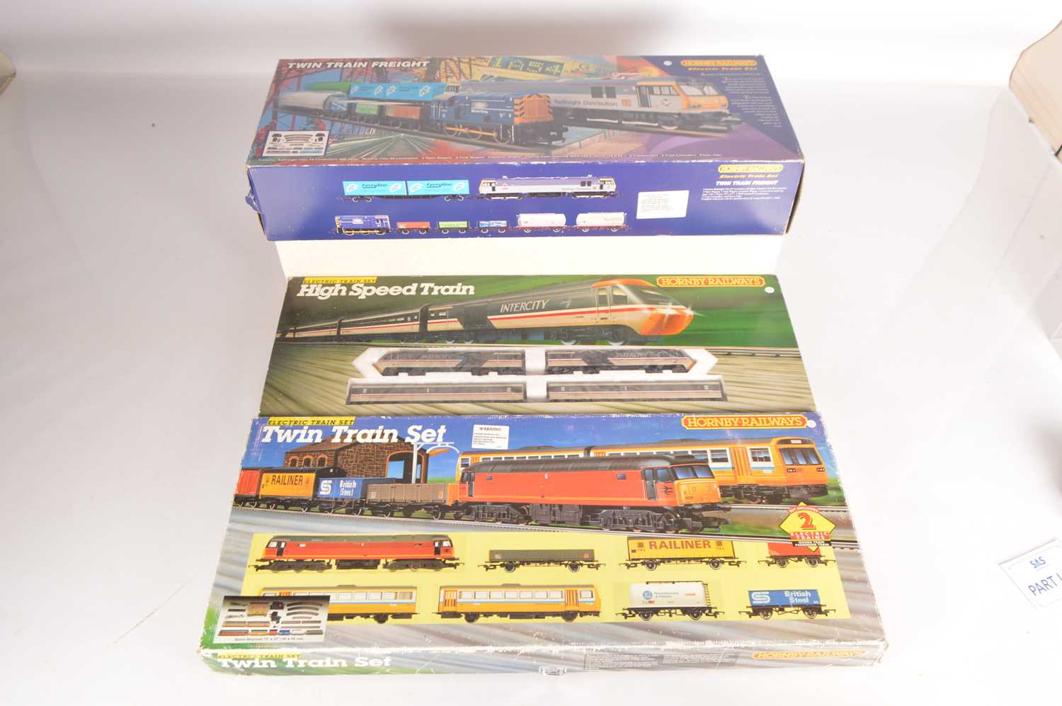 Lot 89 - Hornby Train Sets in original boxes (3)