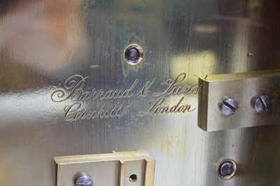 Lot 2 - An Edwardian period mantle clock from Barraud & Lund of London