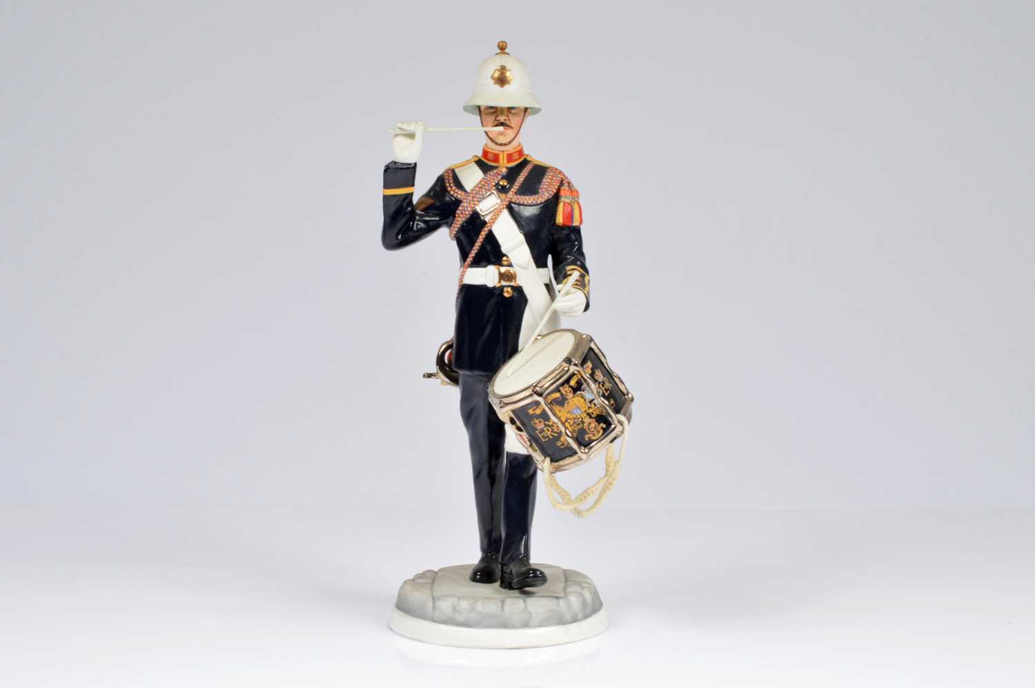 Lot 52 - A Michael Sutty Royal Marines Bugler